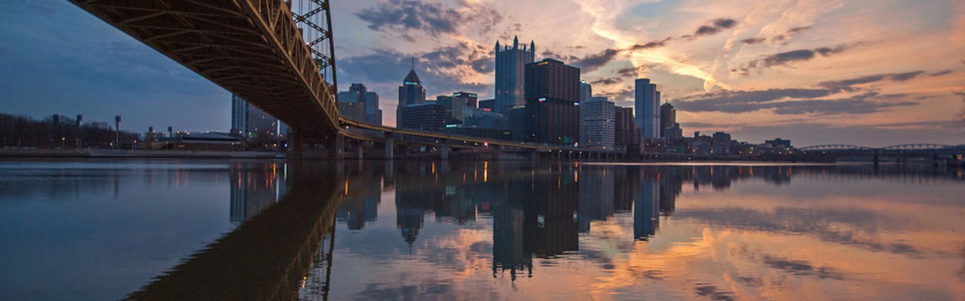 Downtown across the river