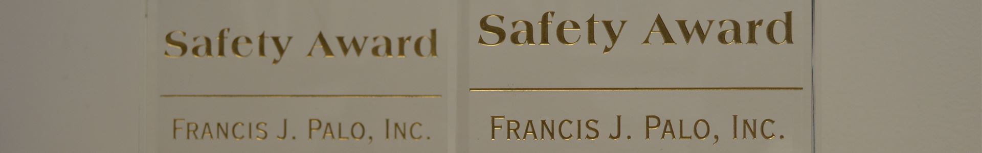 Safety Award