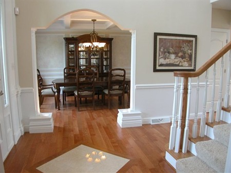 foyer in a North Strabane new home