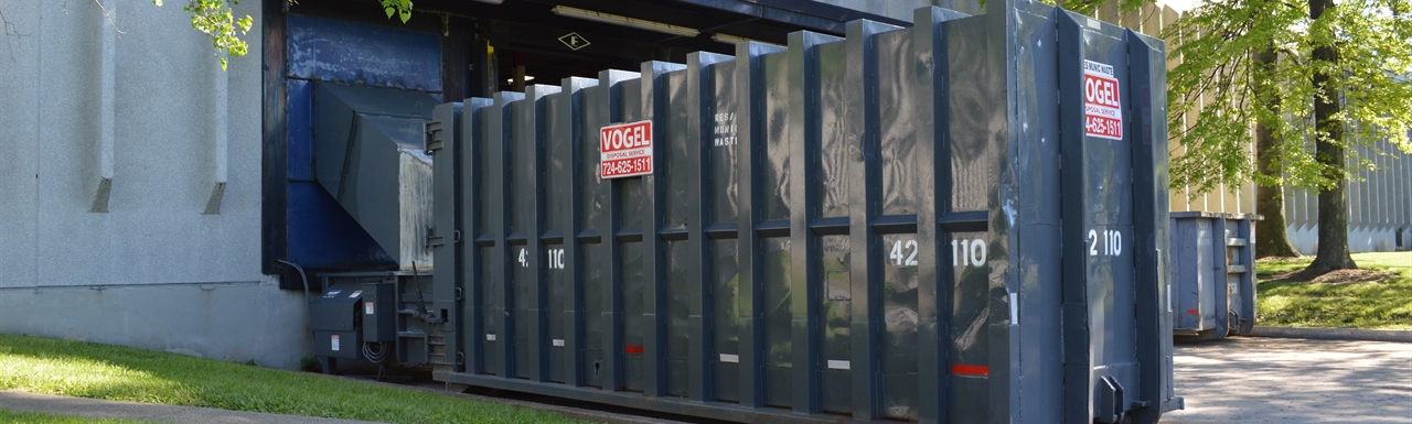 vogel disposal large volume trash compactor for businesses