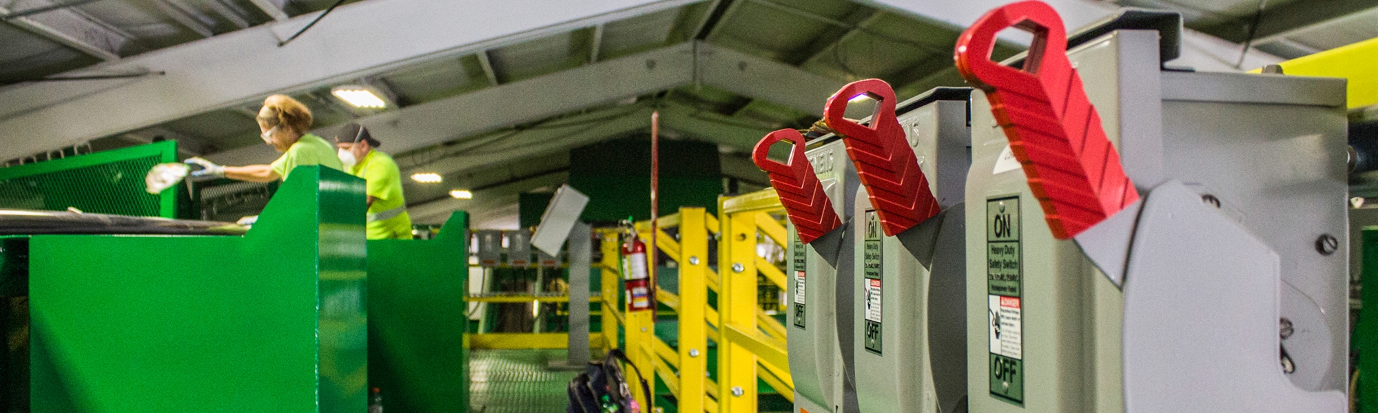 employees at tc recycling