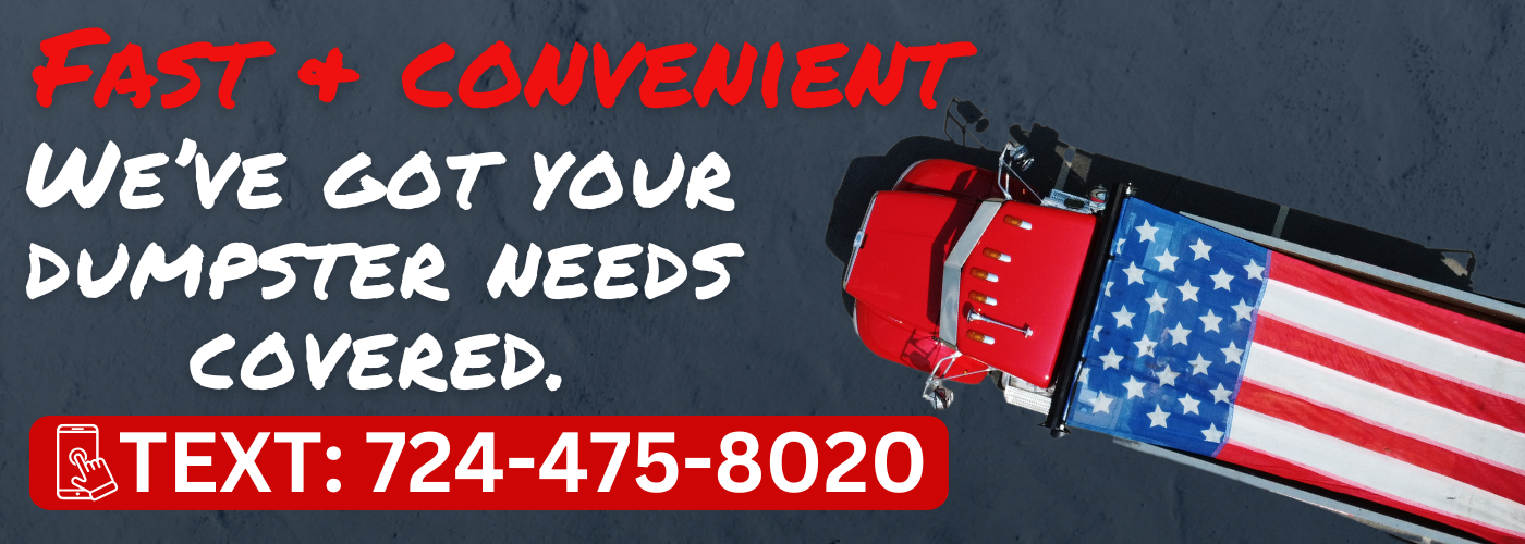 fast and convenient texting for dumpster roll off