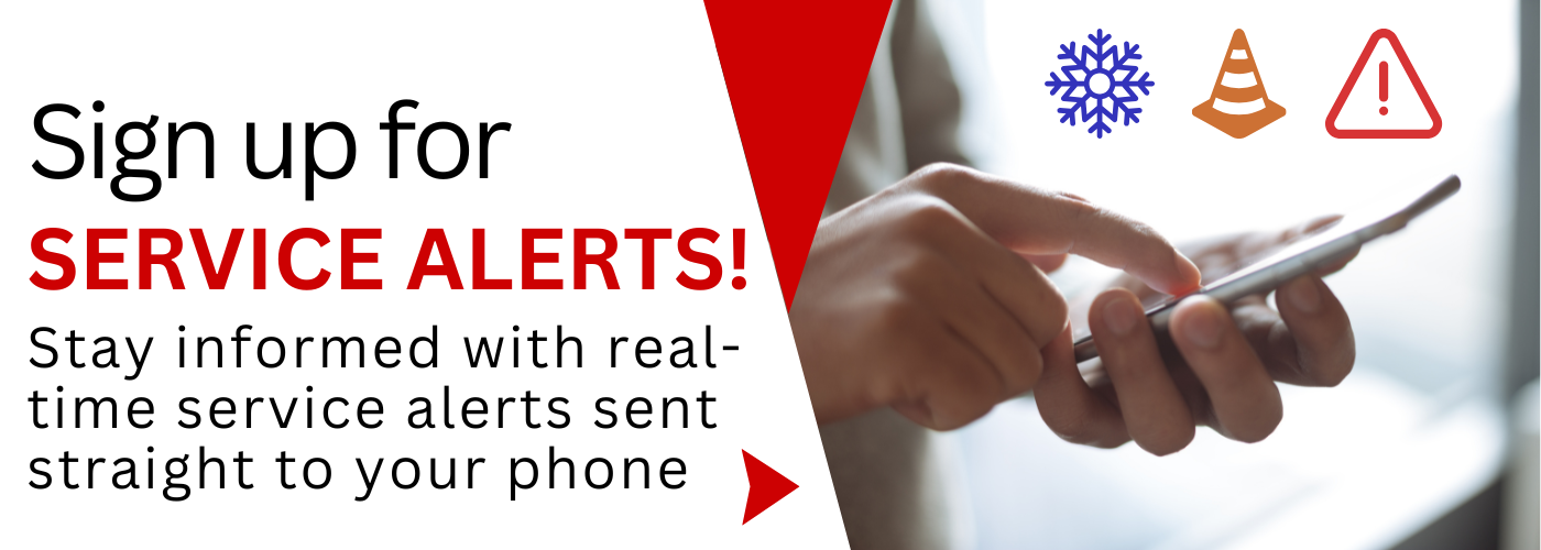 sign up for service alert texts