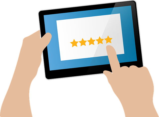 five star review graphic