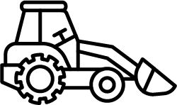 snow plowing icon