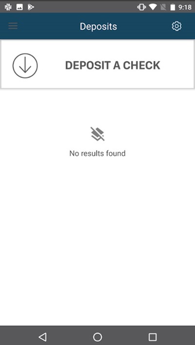 ssb mobile banking app check deposit screen