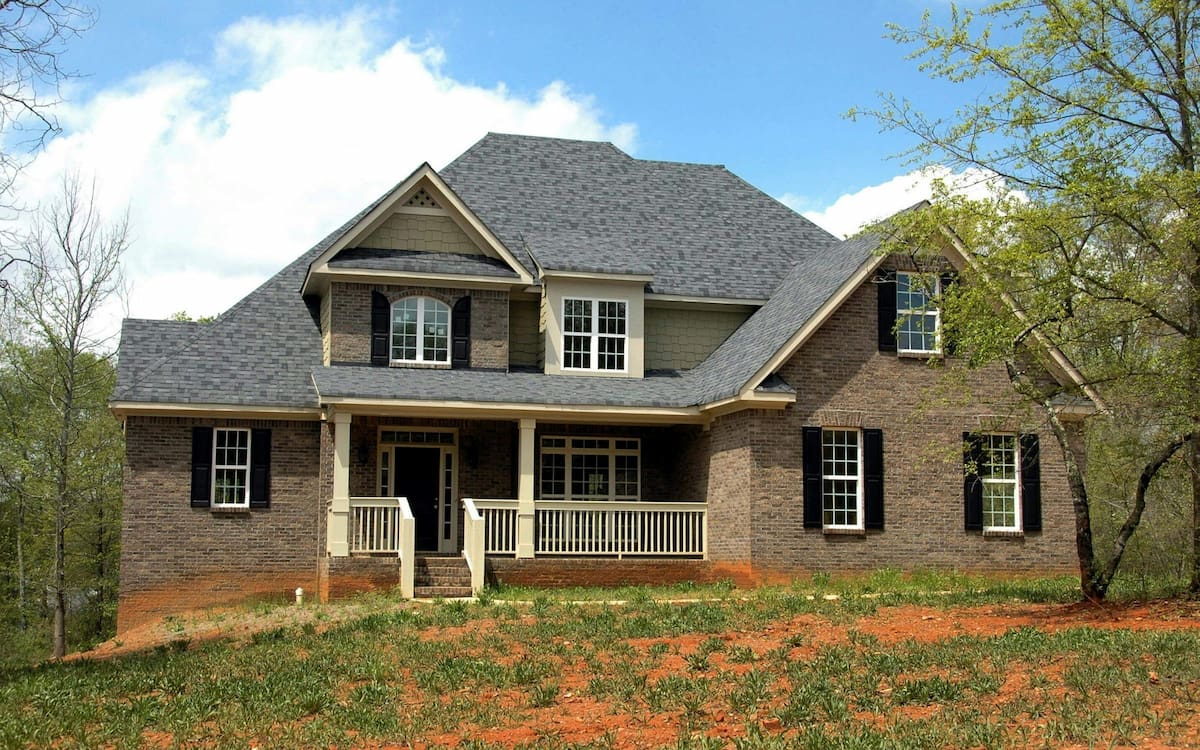home with new windows and roof