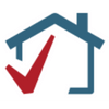 home with checkmark icon