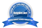 View My Online Profile at HelpVet.net
