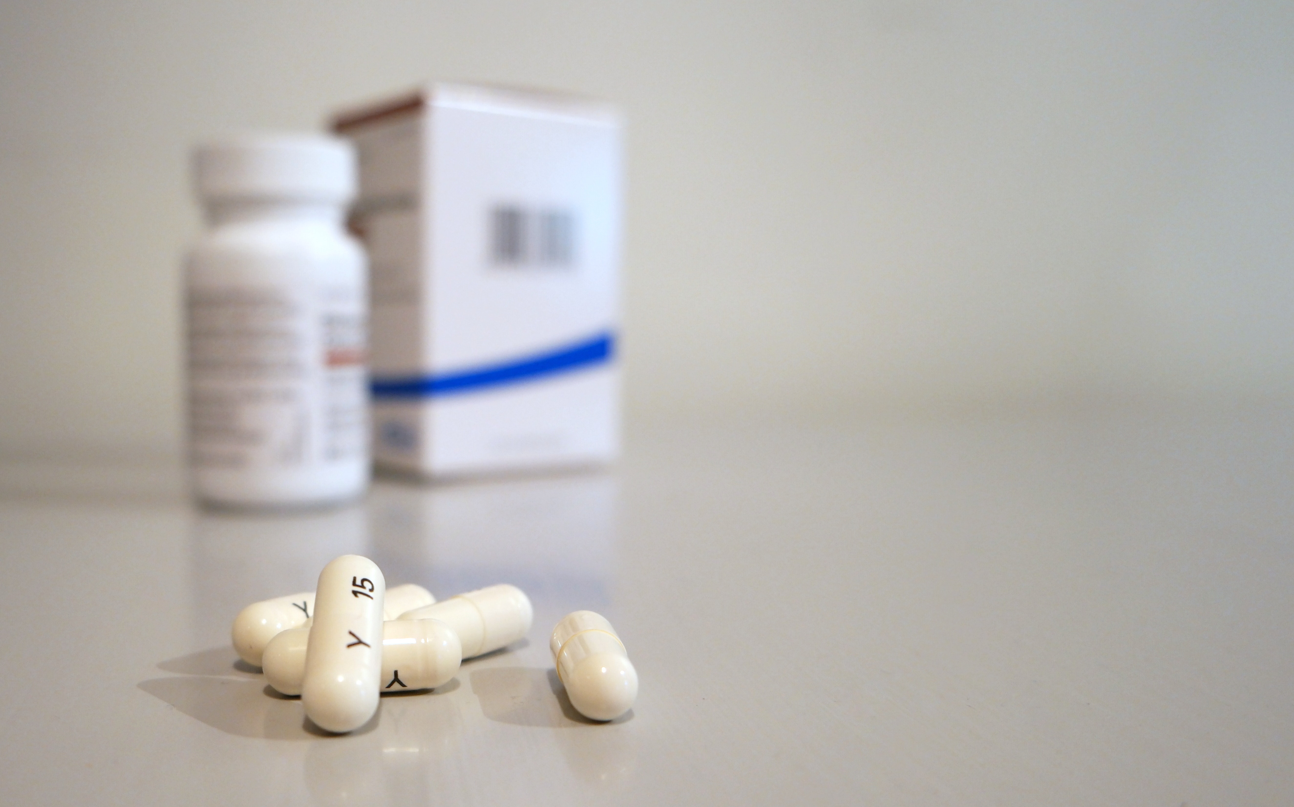 prescription pills and bottle