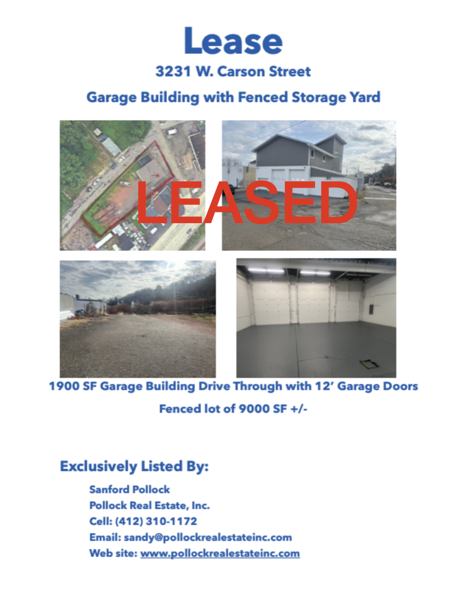 Leased Warehouse & Fenced Storage - ...