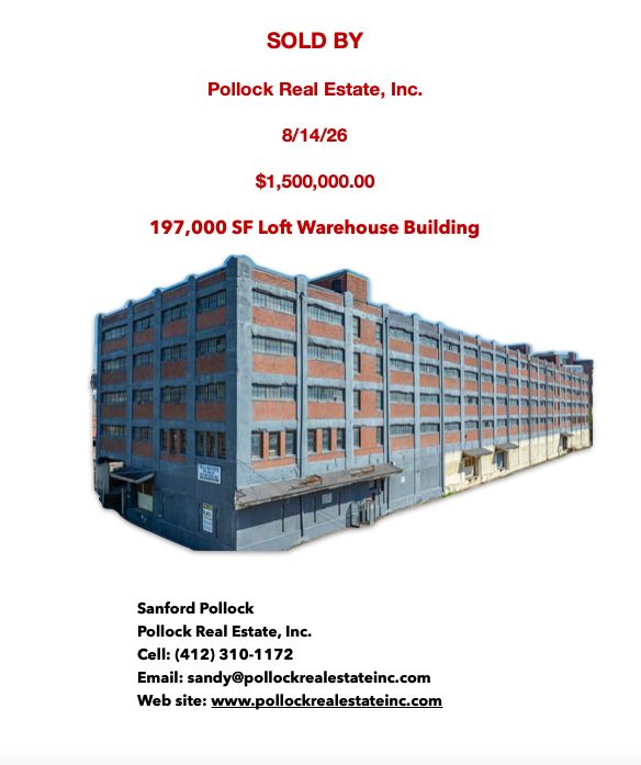 Sold 197,000 SF Warehouse - ...