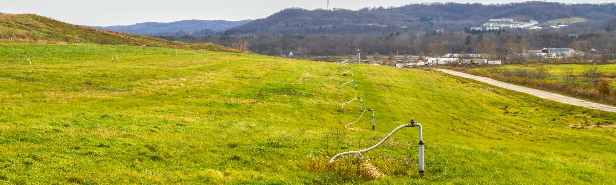 seneca landfill gas filtration pipes for renewable gas