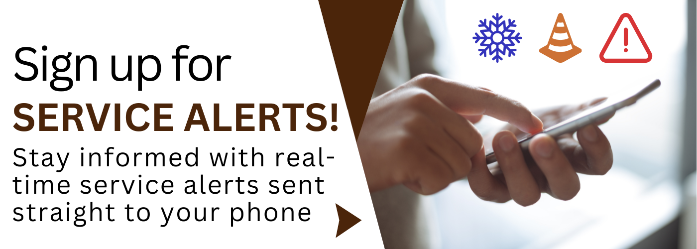 sign up for service alert texts