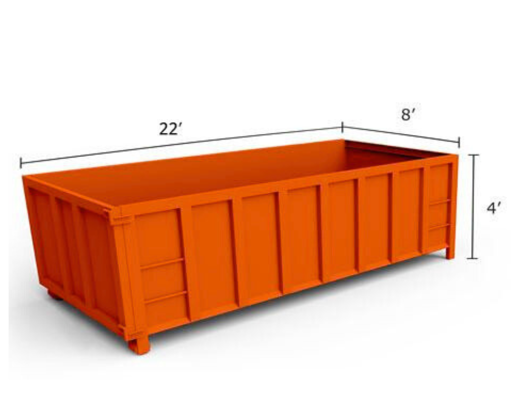 20 yard dumpster image