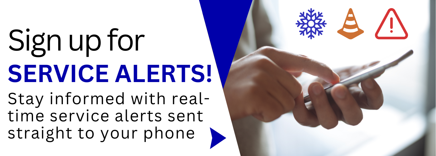 sign up for service alert texts