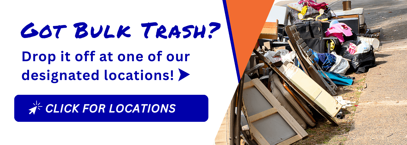 We accept Bulk Trash
