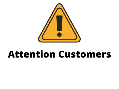 attention customers
