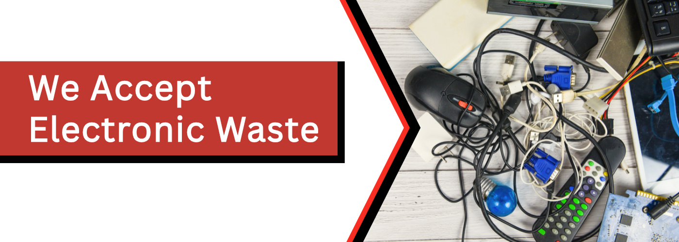 We Accept Electronic Waste